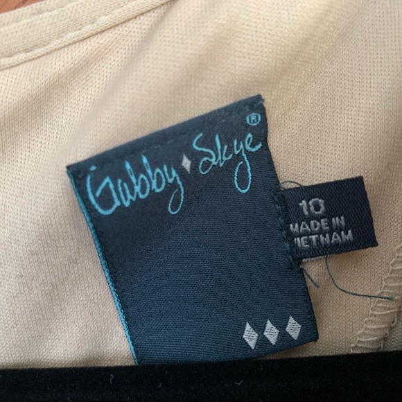 /Gabby Skye/ Black Lace Cocktail Dress (small) - Picture 9 of 10